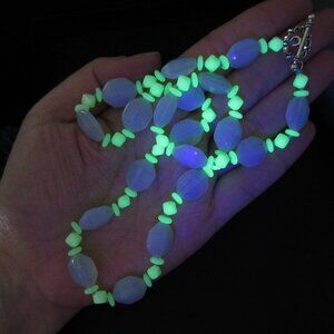 Czech glass necklace